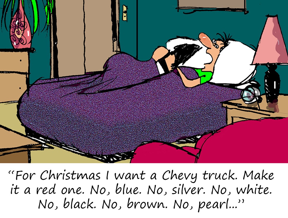 Holiday Funnies: Christmas Wish List