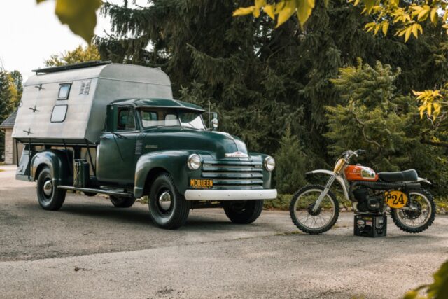 Steve McQueen 1952 Chevy pickup