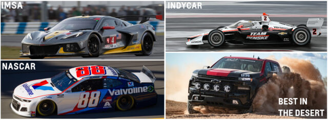 Two mid-engine Corvette C8.Rs debuted at Rolex 24 at Daytona o