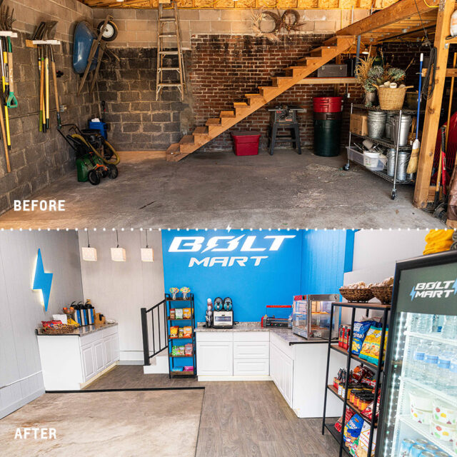 Chevrolet Remodels Customer’s Garage into ‘7-Eleven’ Style Charging Station