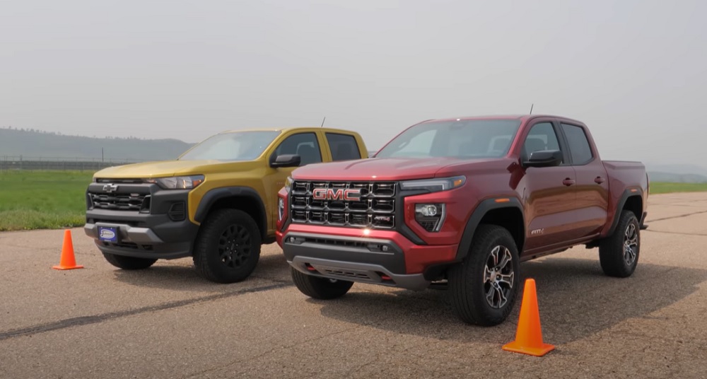 High Output Drag Race Chevy Colorado Against a GMC Canyon, Does the