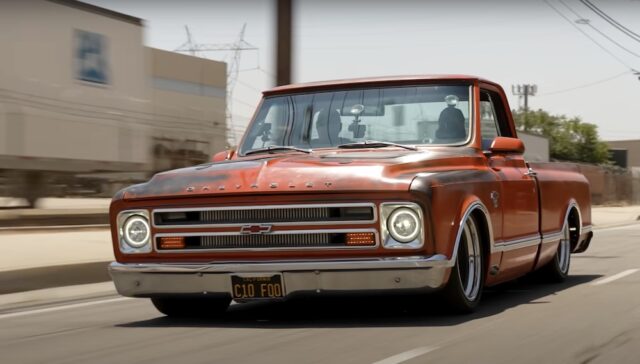 RHD Chevy C10 With 1,300 HP Twin Turbo V8