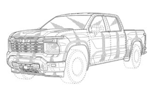 2027 Chevy Silverado Patent Drawings