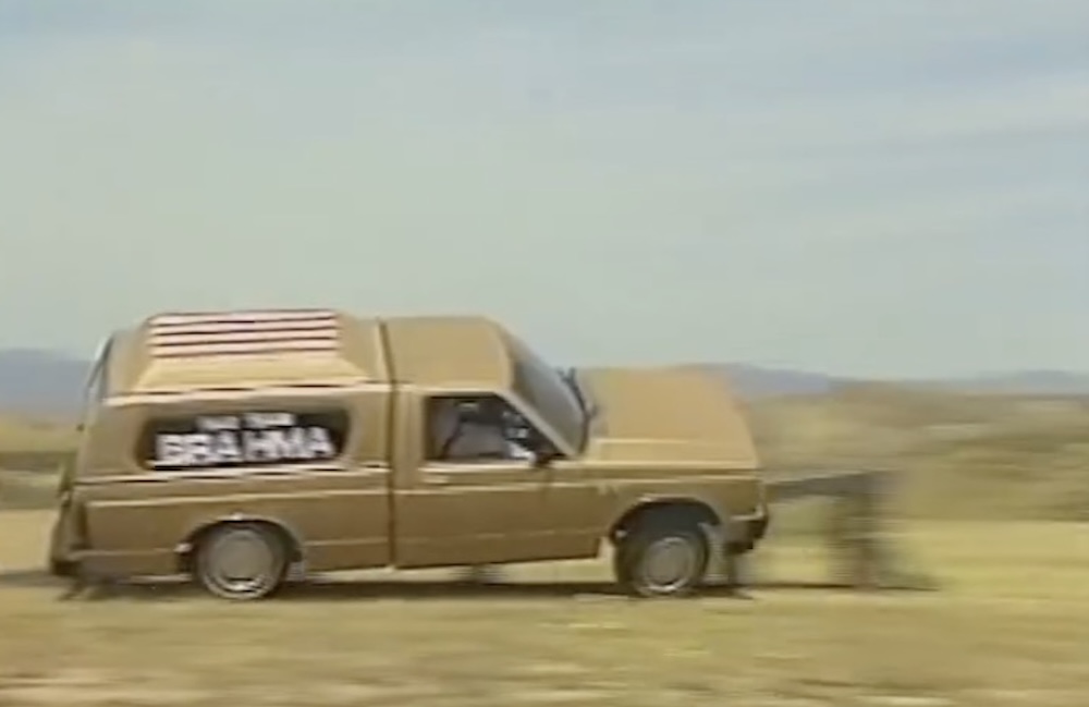 Chevy S10 Brahma Camper Shell Crash Test